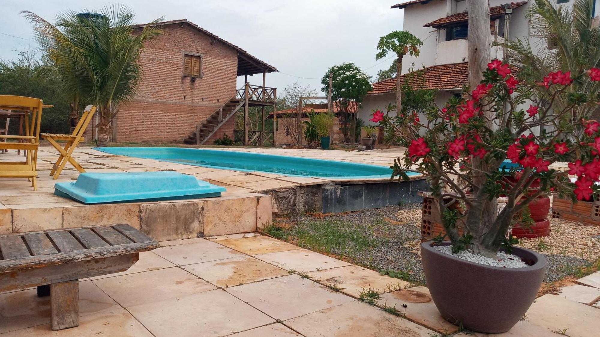 Hotel Camping E Pousada Tres Lagoas Luis Correia Exteriér fotografie