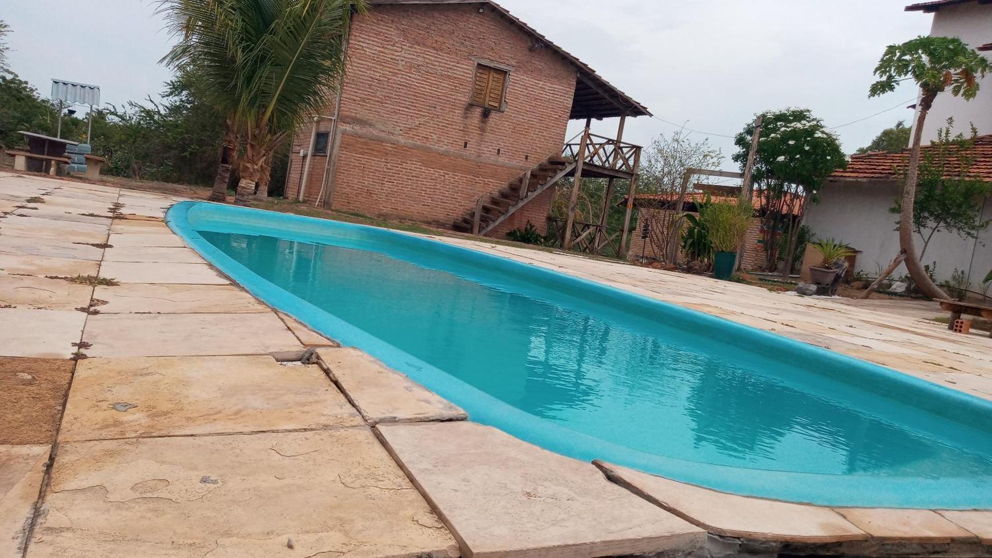 Hotel Camping E Pousada Tres Lagoas Luis Correia Exteriér fotografie